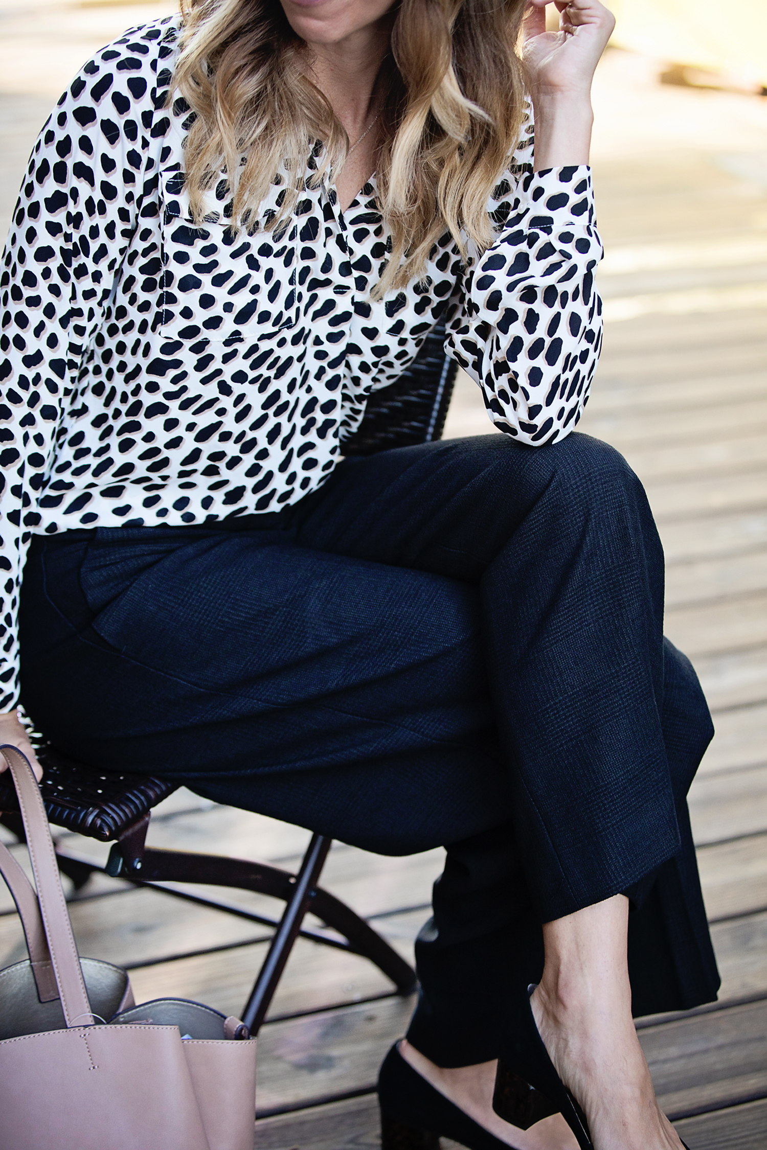 How to Wear Animal Print to Work - The Motherchic