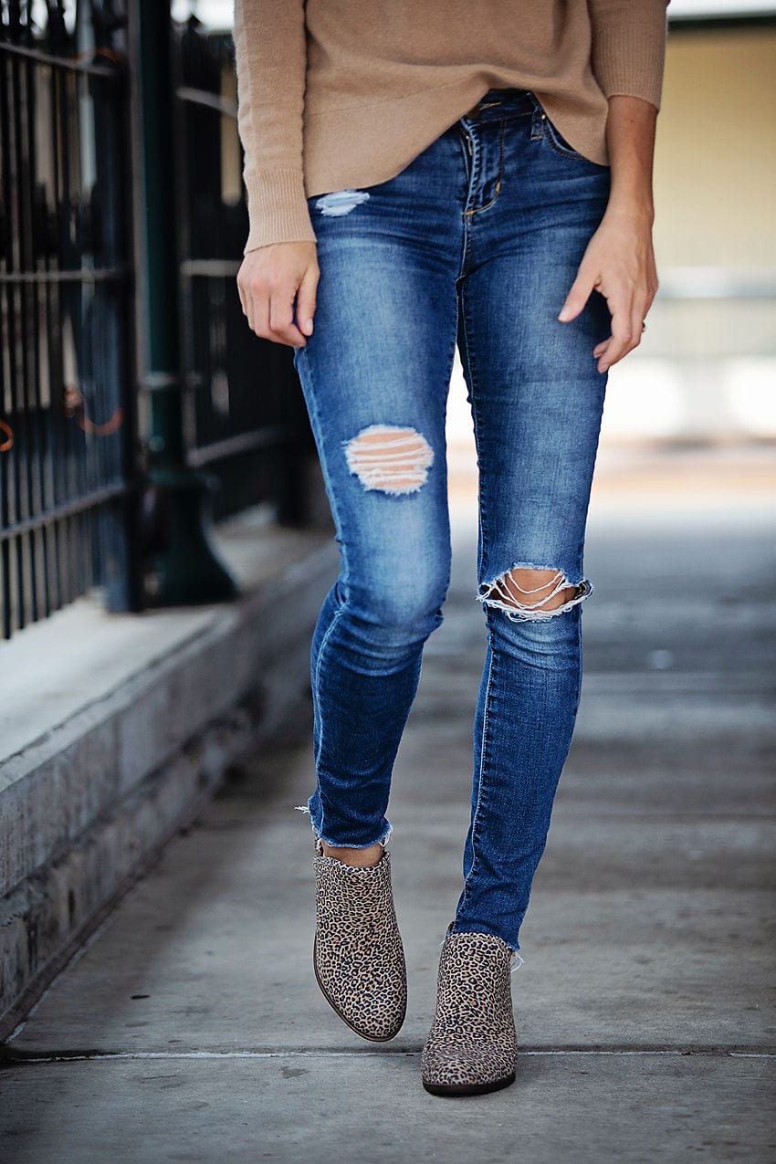 lucky cheetah booties