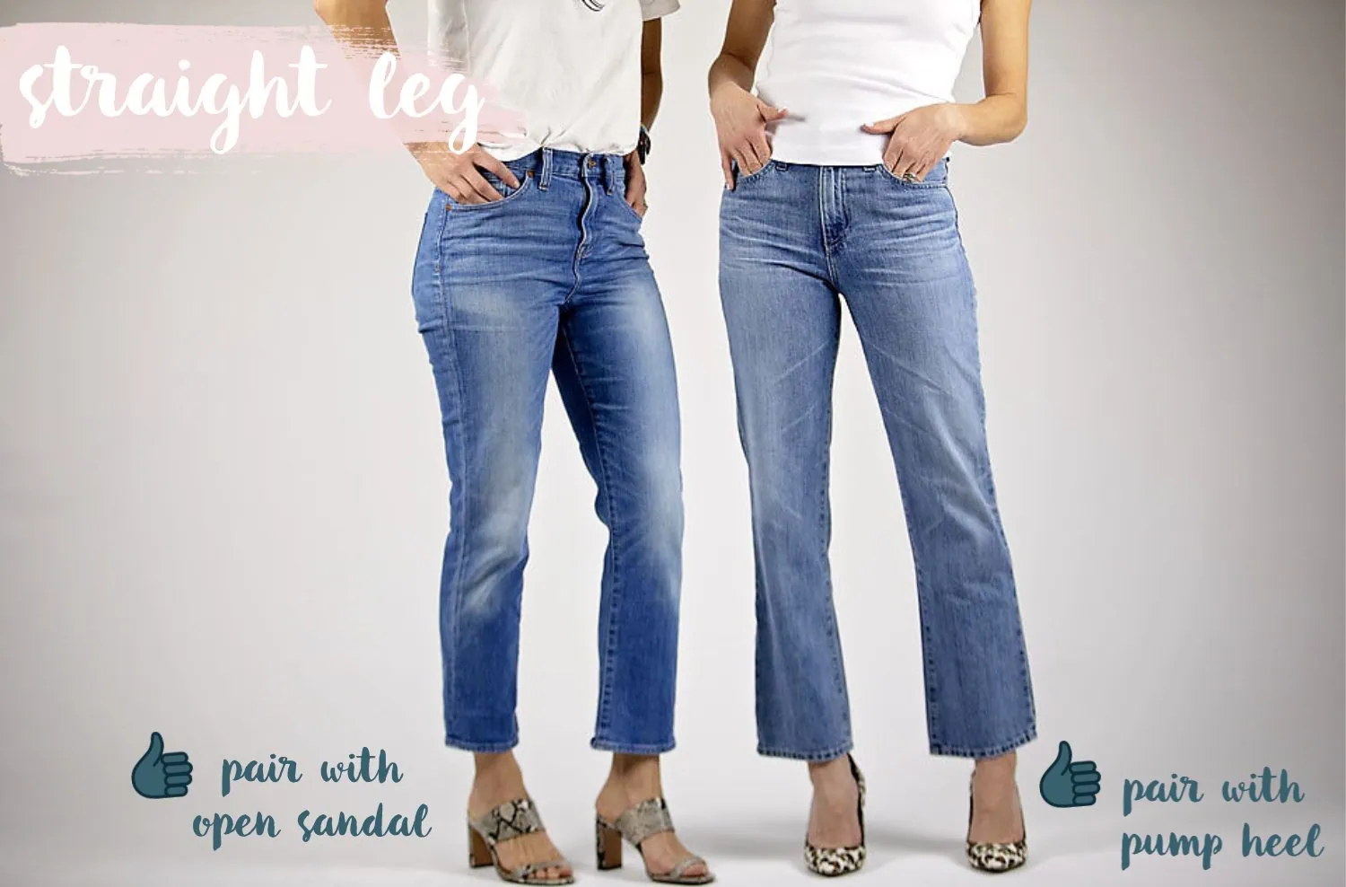 the motherchic wearing straight leg jeans