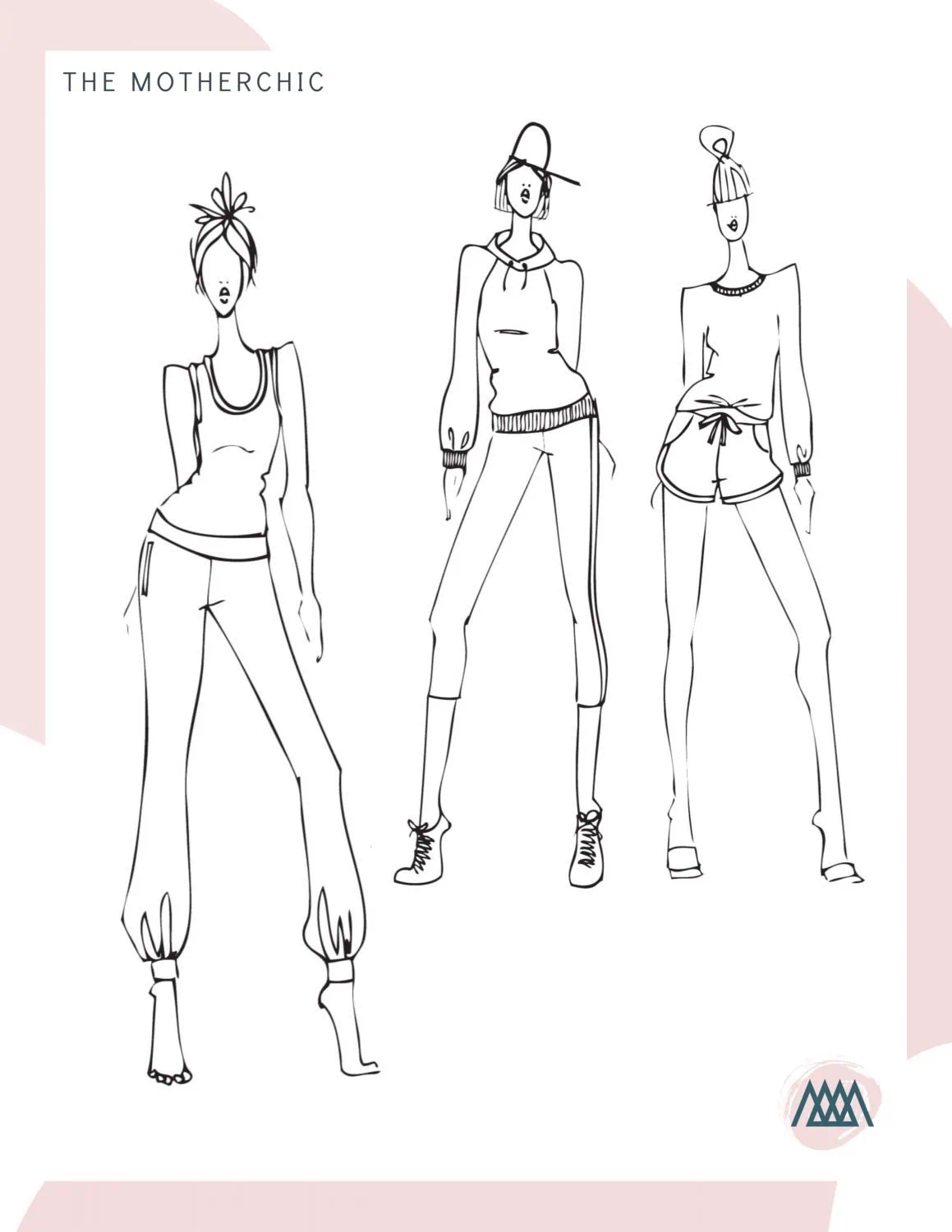the motherchic coloring book