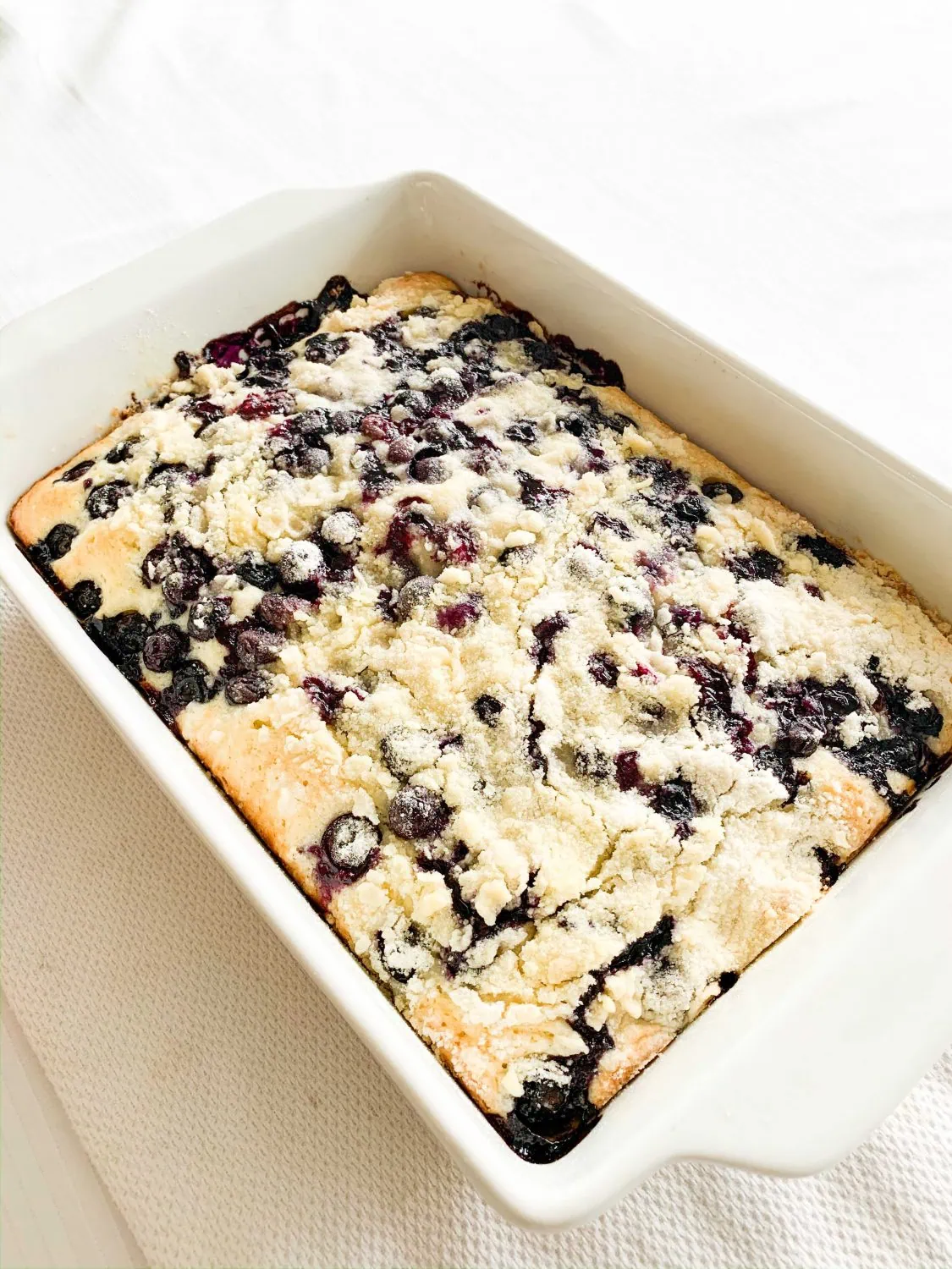 Blueberry Snack Cake