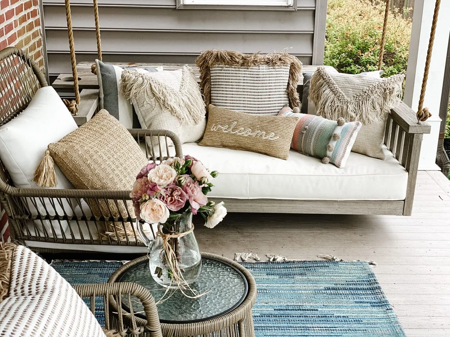 The Motherchic porch swing