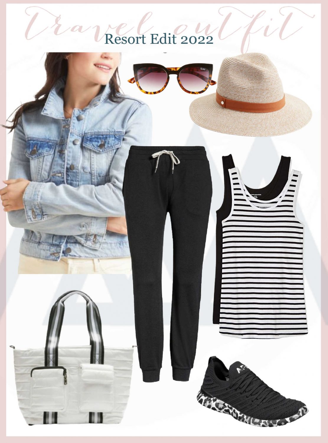 Go To Travel Outfit and Vacation Packing List - The Motherchic