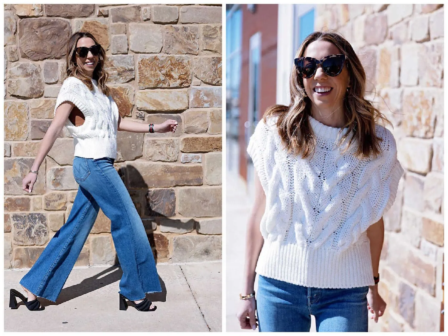 How to Wear Wide Leg Jeans - The Motherchic