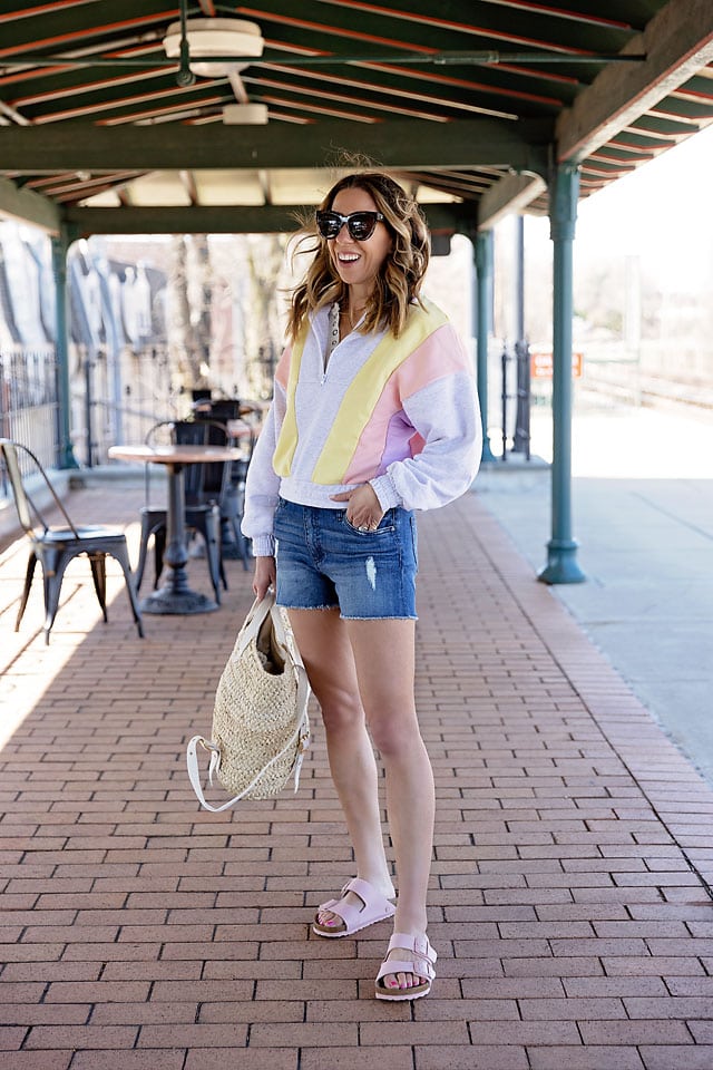 Fashion Look Featuring Birkenstock Sandals and Birkenstock