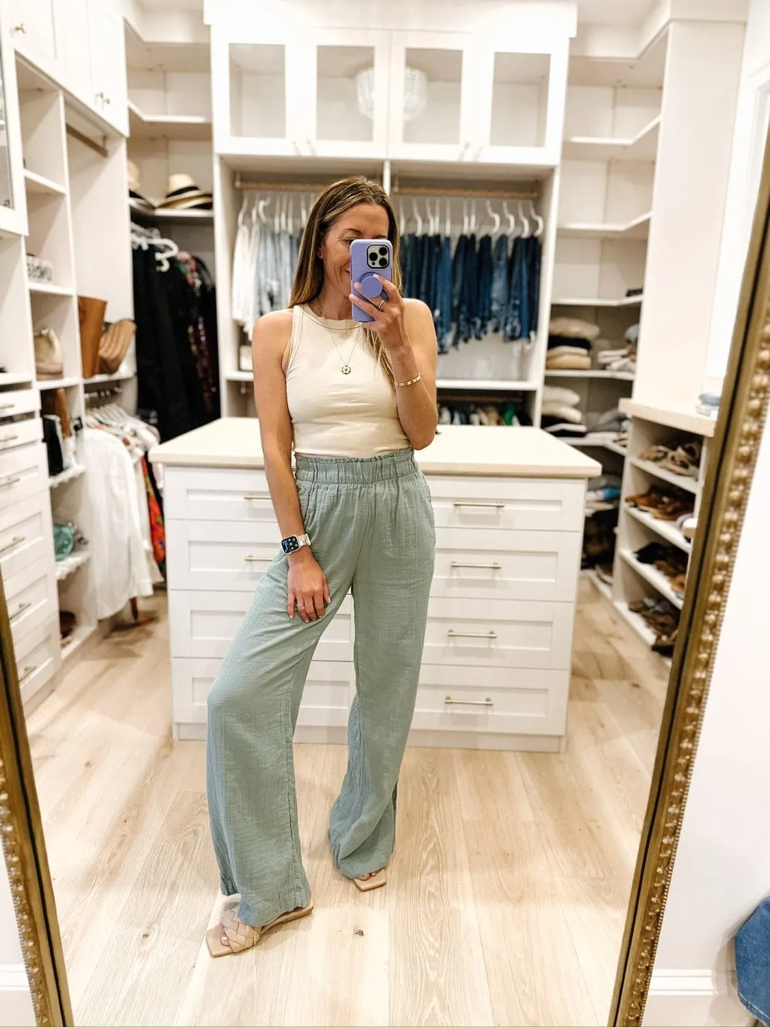 Top to wear 2025 with wide leg pants