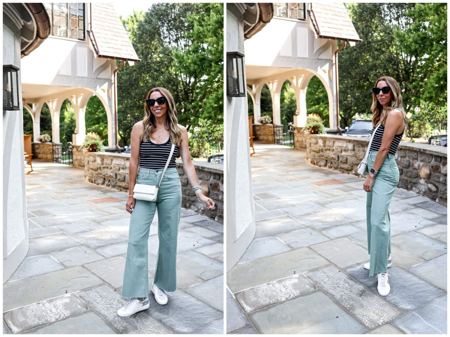 How to Wear Wide Leg Pants - The Motherchic